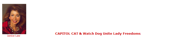CAPITOL CAT & Watch Dog Unite Lady Freedoms