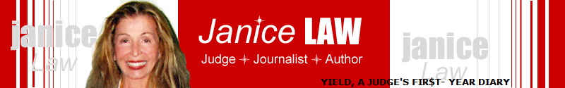 YIELD, A JUDGE'S FIR$T- YEAR DIARY